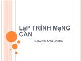 Bài giảng Lập trình mạng CAN