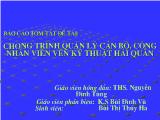 Đề tài Chương trình quản lý cán bộ, công nhân viên Viện kỹ thuật hải quân