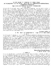 Đề tài Những nguyên tắc hợp đồng thương mại quốc tế principles of international commercial contracts