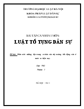 Đề tài Phân tích những đặc trưng cơ bản của thị trường bất động sản ở nước ta hiện nay