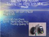 Đề tài Tìm hiểu về con chuột máy tính