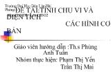 Đề tài Tính chu vi và diện tích các hình cơ bản