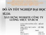 Đồ án Xây dựng website công ty lương thực Thành phố Hồ Chí Minh