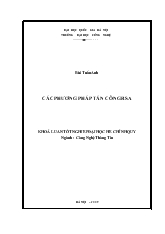 Khóa luận Các phương pháp tấn công RSA