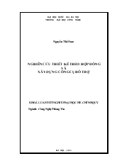 Khóa luận Nghiên cứu thiết kế theo hợp đồng và xây dựng công cụ hỗ trợ