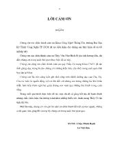 LUận văn Phân tích thiết kế hệ thống thông tin quản lý trang thiết bị và lập lịch bảo trì