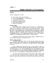 CoreJava - Chương 9: Dòng Vào/Ra (I/O Streams)