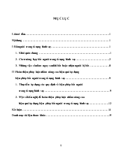 Đề tài Bắt người trong tố tụng hình sự và việc hoàn thiện pháp luật nhằm nâng cao hiệu quả áp dụng biện pháp này