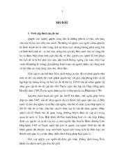 Đề tài Giáo dục quyền con người, quyền công dân ở nước ta hiện nay - Thực trạng và giải pháp