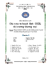 Đề tài Hoạch định cơ sở dữ liệu của hệ thống quản lý giải thi đấu bóng đá quốc gia Việt Nam