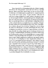 Đề tài Tìm hiểu mạng mô hình mạng LAN
