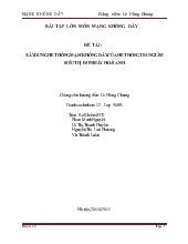 Đề tài Xây dựng hệ thống mạng không dây của hệ thống trung tâm siêu thị điện máy Hoài Anh