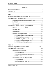 Đồ án Chuyển mạch IP trong mạng máy tính