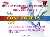 Đồ án Công nghệ IP-VPN (Slide)