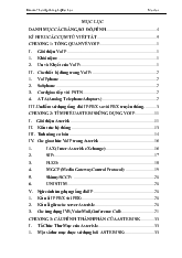 Khóa luận Nghiên cứu công nghệ VoIP và các ứng dụng cơ bản trong tổng đài Asterisk