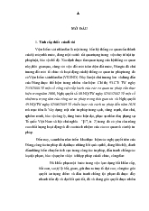 Luận văn Chất lượng thực hành quyền công tố và kiểm sát điều tra các vụ án hình sự theo yêu cầu cải cách tư pháp của Viện kiểm sát nhân dân cấp huyện trên địa bàn thành phố Hà Nội