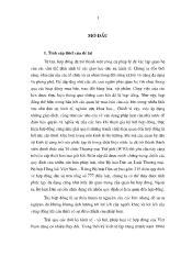 Luận văn Hoàn thiện pháp luật hợp đồng đáp yêu cầu của nền kinh tế thị trường theo định hướng xã hội chủ nghĩa ở Việt Nam hiện nay