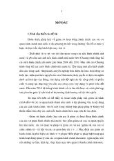 Luận văn Hoàn thiện pháp luật về giám sát hoạt động hành chính của các cơ quan hành chính nhà nước ở địa phương - Từ thực tiễn tỉnh Vĩnh Phúc