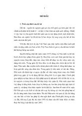 Luận văn Hoàn thiện pháp luật về quản lý hành chính nhà nước đối với các doanh nghiệp có vốn đầu tư nước ngoài trong lĩnh vực thuê đất ở Việt Nam hiện nay