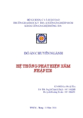 Đề tài Hệ thống phát hiện xâm nhập IDS