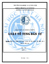 Đề tài Tìm hiểu về những đặc trưng cơ bản của thị trường bất động sản ở nước ta hiện nay