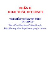 Đề tài Tìm kiếm thông tin trên Internet