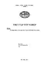 Đề tài Tin học hoá việc quản lý quá trình lên lương của cán bộ nhân viên