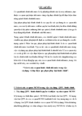 Đề tài Vai trò của cơ quan hành chính nhà nước trong việc xây dựng và thực hiện quy phạm pháp luật hành chính