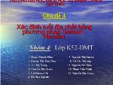 Đề tài Xác định tuổi địa chất bằng phương pháp Samari - Neodim