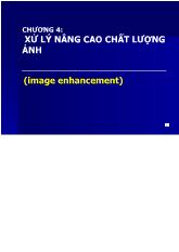 Đề tài Xử lý nâng cao chất lượng ảnh