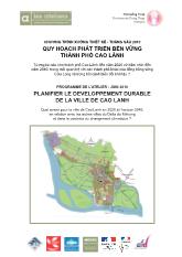 Quy hoạch phát triển bền vững cho thành phố cao lãnh trong mối quan hệ với các thành phố khác trong đbscl trước bối cảnh biến đổi khí hậu
