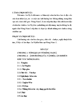 Đề tài Ảnh hưởng của văn hóa tôn giáo, chữ viết - Văn học, nghệ thuật kiến trúc, lễ hội và ẩm thực Ấn Độ đến khu vực Đông Nam Á