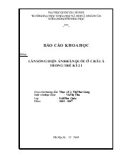 Đề tài Làn sóng điện ảnh Hàn Quốc những năm đầu thế kỷ XXI