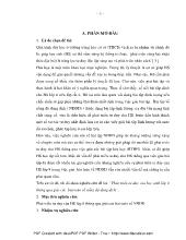 Đề tài Phát triển tư duy của học sinh lớp 8 thông qua giải các bài toán về nồng độ dung dịch