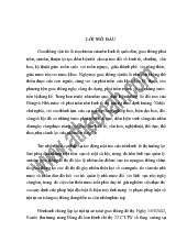 Luận văn Tình hình trật tự an toàn giao thông và tình hình tắc nghẽn giao thông và công tác xử lý vi phạm về trật tự an toàn giao thông - Đô thị trên địa bàn Thành phố Hà Nội