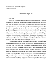 Báo cáo Thực tế tại Trung tâm Giáo dục Lao động Xã hội Phước Bình – xã Phước Bình – huyện Long Thành – Tỉnh Đồng Nai