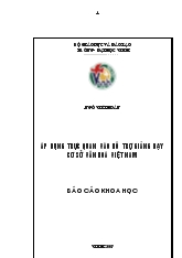 Đề tài Áp dụng trực quan vào hỗ trợ giảng dạy cơ sở văn hoá Việt Nam