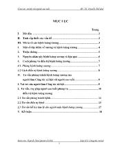 Đề tài Công tác xã hội với người cao tuổi