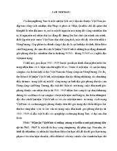 Đề tài Mặt trận Việt Minh và những phong trào đấu tranh giải phong dân tộc từ 1941- 1945