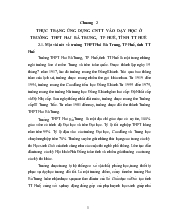 Đề tài Ứng dụng Công nghệ thông tin vào dạy học ở trường THPT Hai Bà Trưng, TP Huế, tỉnh Thừa Thiên Huế
