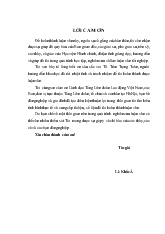 Luận văn Đổi mới đào tạo, bồi dưỡng cán bộ, công chức trong cơ quan tổng liên đoàn lao động Việt Nam giai đoạn hiện nay