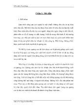 Niên luận Ảnh hưởng của quảng cáo tới tâm lý người tiêu dùng