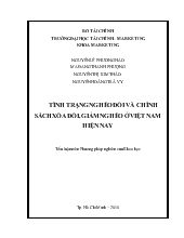 Tiểu luận Tình trạng nghèo đói và chính sách xóa đói, giảm nghèo ở Việt Nam hiện nay