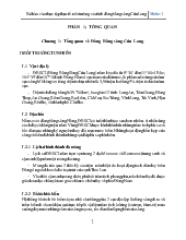 Báo cáo Bài thực tập thực tế môi trường các tỉnh đồng bằng sông Cửu Long