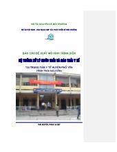 Báo cáo Hệ thống xử lý nước thải và rác thải y tế Tại trung tâm y tế tỉnh Thái Nguyên
