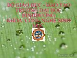 Báo cáo Hiện trạng ô nhiễm môi trường nông nghiệp nông thôn