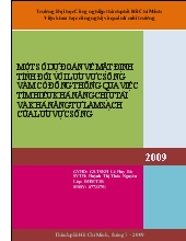 Đề tài Một số dự đoán về mặt định tính đối với lưu vực sông vàm cỏ đông thông qua việc tìm hiểu khả năng chịu tải và khả năng tự làm sạch của lưu vực sông