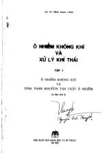 Đề tài Ô nhiễm không khí và xử lý khí thải - GS TS Trần Ngọc Chấn