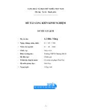 Sáng kiến kinh nghiệm Rèn luyện kĩ năng bấm máy tính để giải nhanh bài toán trắc nghiệm về axit nitric