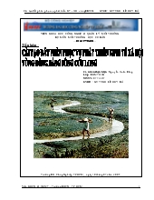 Tiểu luận Cải tạo đất phèn phục vụ phát triển kinh tế xã hội vùng đồng bằng sông Cửu Long